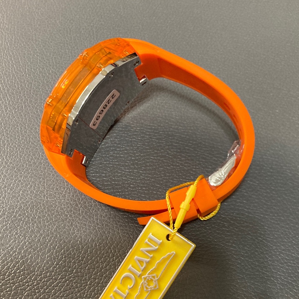 Invicta Racing Cyclone Men's Watch - 48.5mm, Orange (48446) - Picture 4 of 7